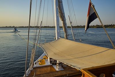 Voilier Dahabeya sur le Nil - Egypte