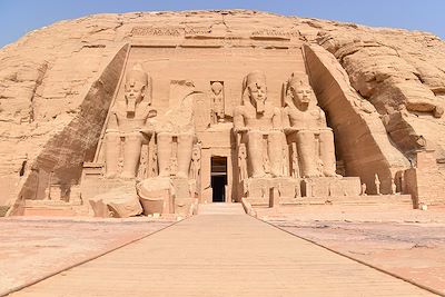 © Viviane Negrotto - Temples d'Abou Simbel - Egypte Temples d'Abou Simbel - Egypte