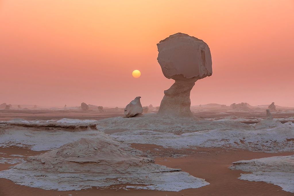 Image Pyramides de Gizeh - Desert blanc - Abou Simbel - Philae