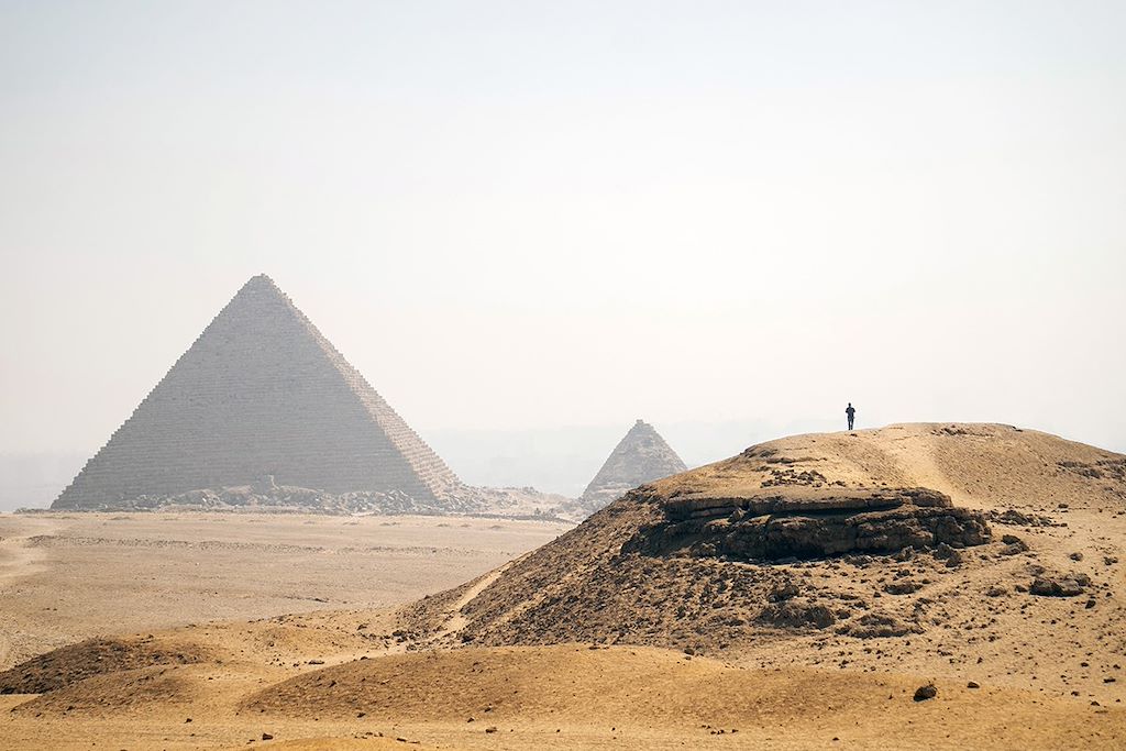 Image Pyramides de Gizeh - Desert blanc - Abou Simbel - Philae