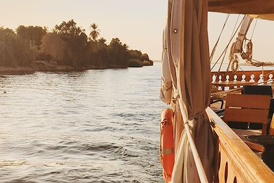Bateau en Egypte 