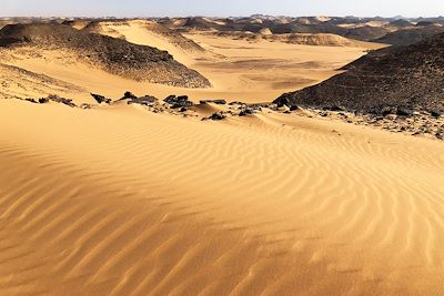 Désert nubien - Lac Nasser - Egypte