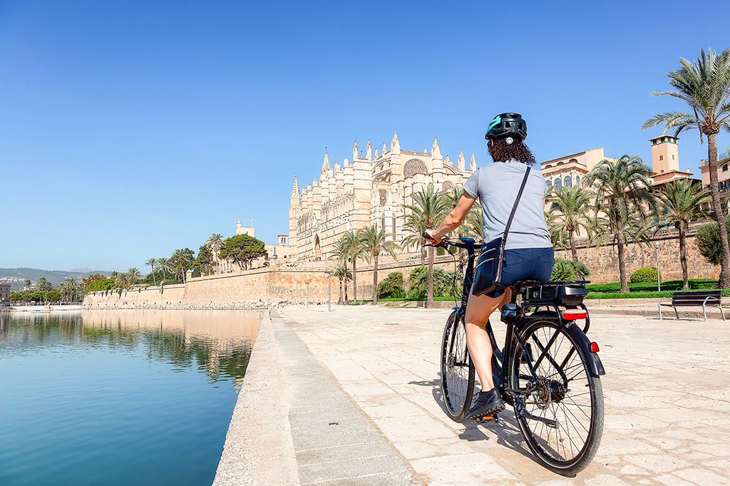 Image îles Baléares à vélo - arrière-pays de Majorque à vélo