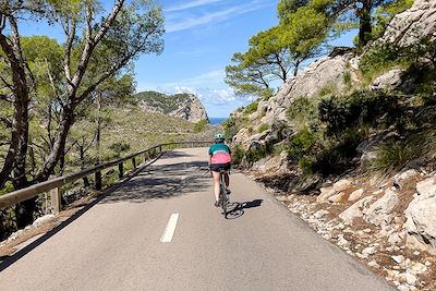 Vélo à Serra de Tramuntana - Majorque - Iles Baléares - Espagne