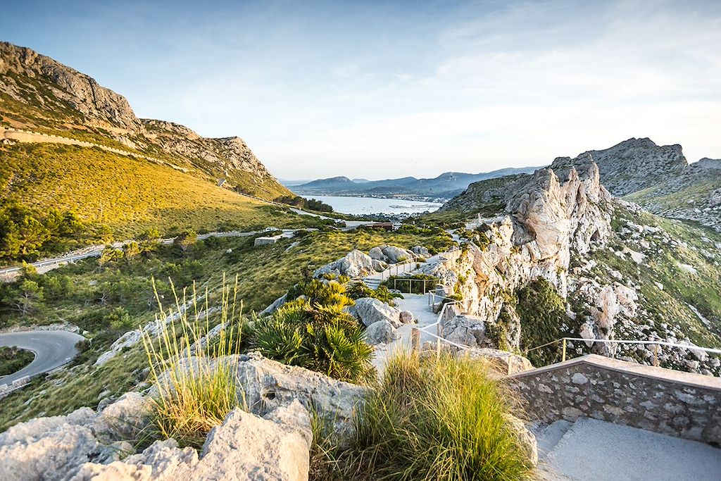 Image îles Baléares à vélo - arrière-pays de Majorque à vélo