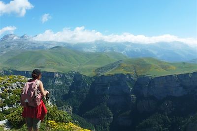 © Sarah Modolo - Le Canyon d’Anisclo dans les Pyrénées - Espagne Le Canyon d’Anisclo dans les Pyrénées - Espagne