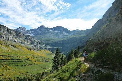 La vallée d'Ordesa dans les Pyrénées - Espagne