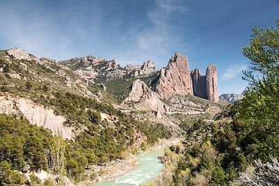 Rivière Gallego - Mallos de Riglos - Espagne