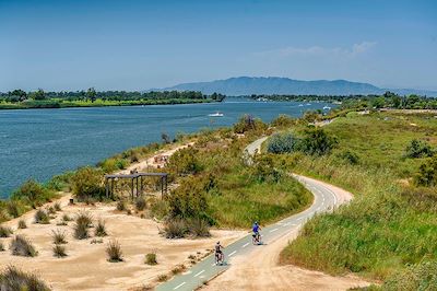 Vélo le long de l'Ebre - Espagne