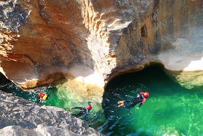 Aventures canyon en Sierra de Guara