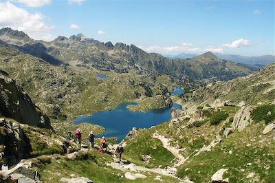 Le Lac de Gerber dans les Pyrénées - Espagne