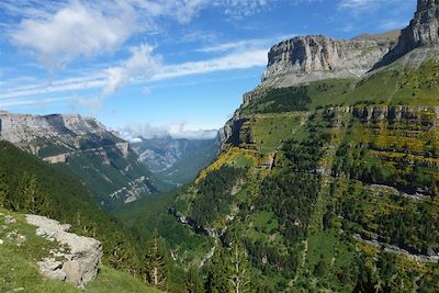 La vallée d'Ordesa dans les Pyrénées - Espagne