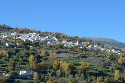 Village blanc de la Sierra Nevada - Andalousie - Espagne