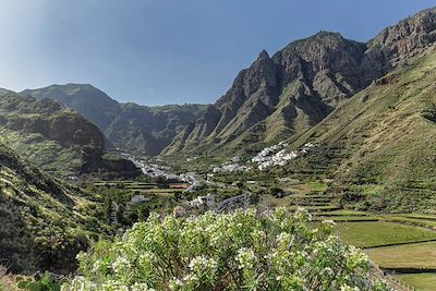© Robert Harding / hemis.fr - Vallée d'Agaete - Barranco de Agaete - Agaete - Gran Canaria - Îles Canaries - Espagne Vallée d'Agaete - Barranco de Agaete - Agaete - Gran Canaria - Îles Canaries - Espagne