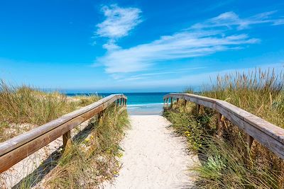© Jorge Tutor / Alamy / Hemis - Praia de Soesto, Galice - Espagne Praia de Soesto, Galice - Espagne