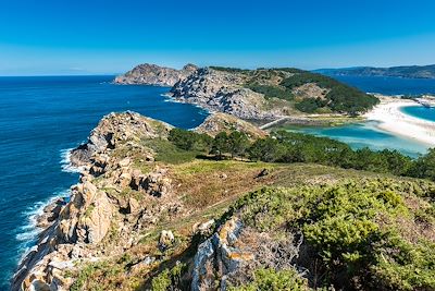 © Noradoa / Adobe Stock - Iles Cies - Galice - Espagne Iles Cies - Galice - Espagne