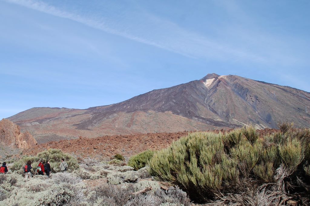 Image ascension Pico Viejo, trekking parc national du teide