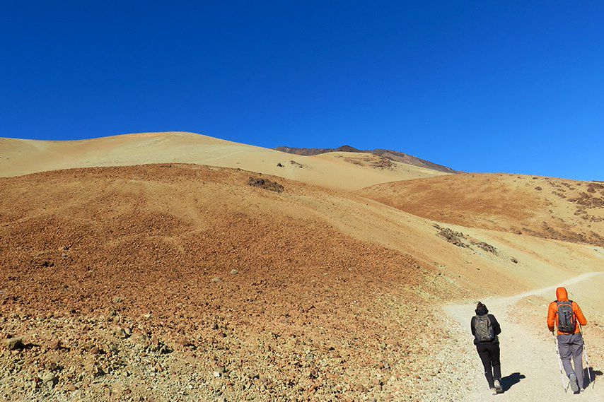 Image ascension Pico Viejo, trekking parc national du teide