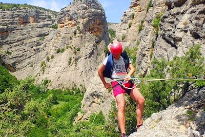Canyoning en famille dans la Sierra de Guara - Espagne