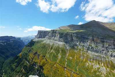 La vallée d'Ordesa dans les Pyrénées - Espagne