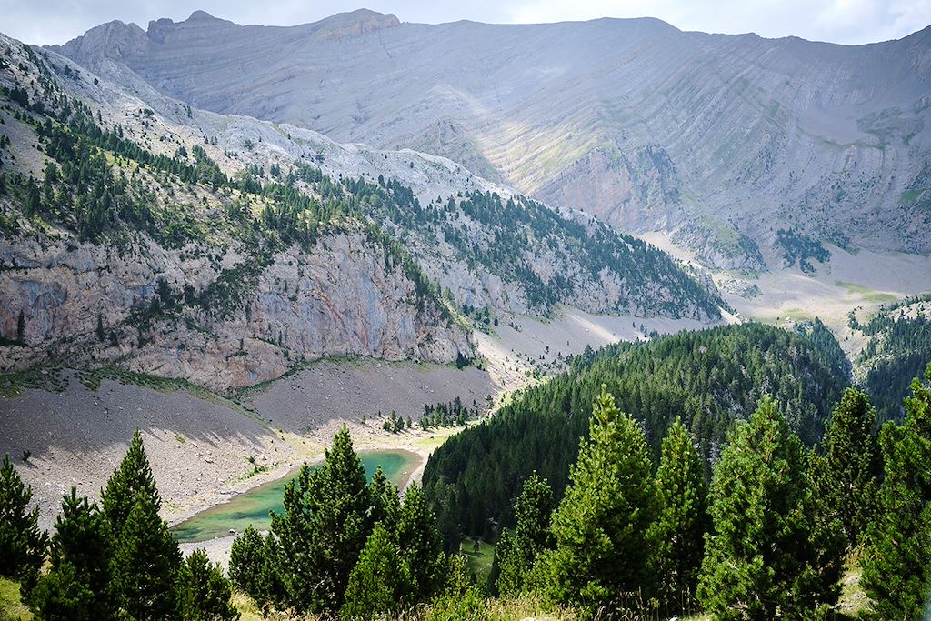 Image Bivouac en Aragon - Canyoning Barbaruens - Randonnée avec des ânes Pyrénées