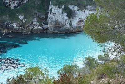 Crique sur l'île de Minorque - Espagne