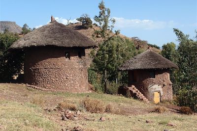 Village traditionnel - Lalibela - Ethiopie