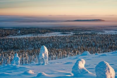 Au sommet des Tunturis - Laponie - Finlande
