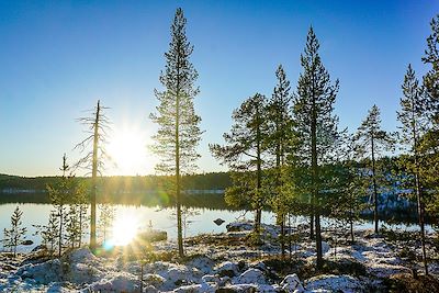 © Edwige Carron - Lac - Laponie - Finlande Lac - Laponie - Finlande