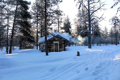 Cabane à Lankojärvi - Laponie - Finlande
