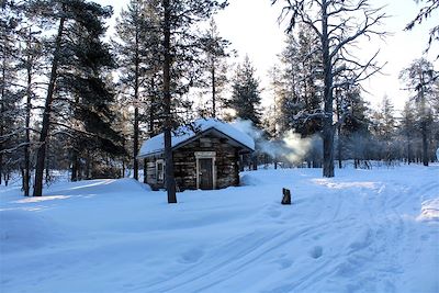 Voyage Ski, pulka et bivouac à travers la Laponie 2