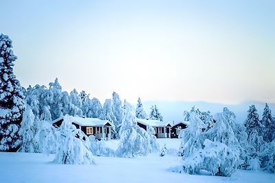 Aurores boréales Finlande