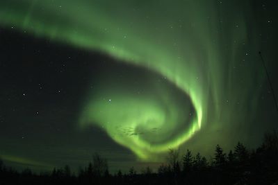 Aurore boréale - Région du Kainuu - Finlande