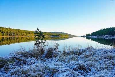 Lac près d'Inari - Laponie - Finlande