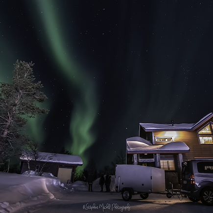 Aurores boréales Finlande Laponie finlandaise