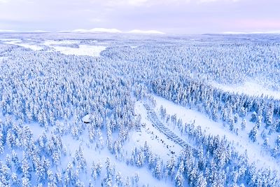 Voyage Neige Finlande