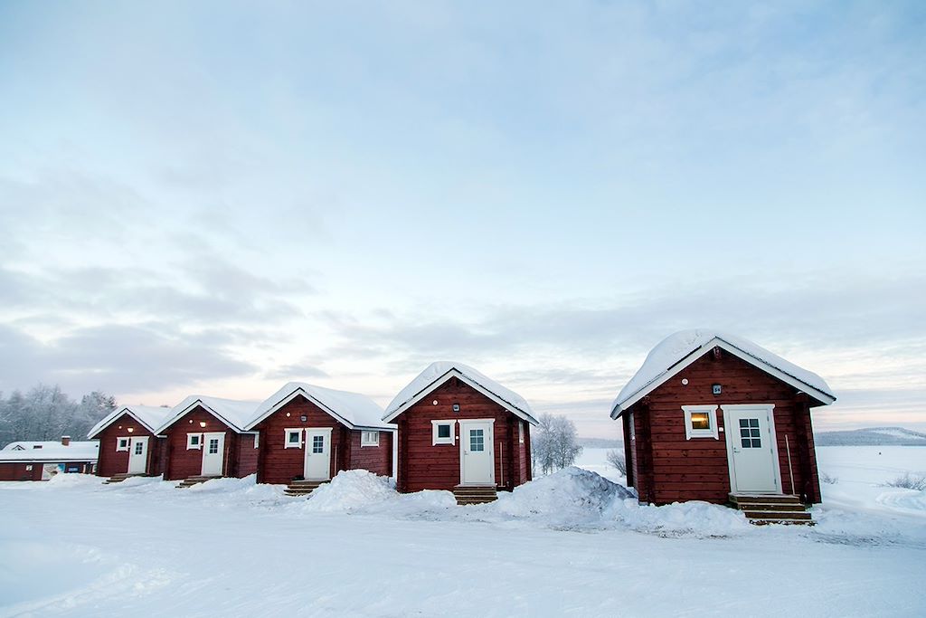 Image Voyage en Laponie - Lac Inari - Voyage Aurore Boréale