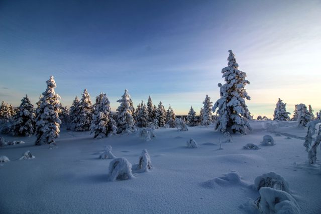 Lac d Inari - Finlande
