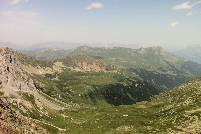 Image Du Mont Blanc à la Vanoise par le GR5
