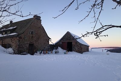 Voyage Aventures hivernales sur le plateau de l'Aubrac 2