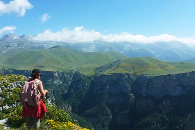 Voyage à pied : Pyrénéees : Tour et ascension du mont Perdu