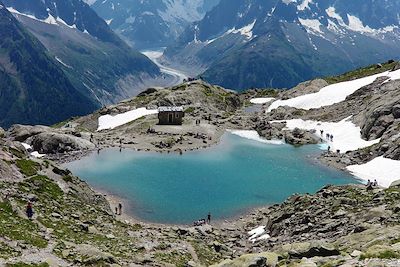 Lac Blanc - Chamonix - Massif du Mont Blanc - Alpes - France