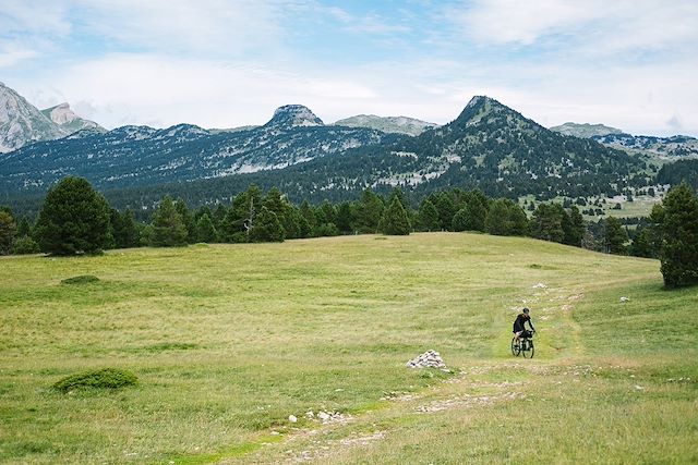 VTT / Gravel : Le Vercors des 4 montagnes en VTT Voyage Le Vercors des 4 montagnes en VTT