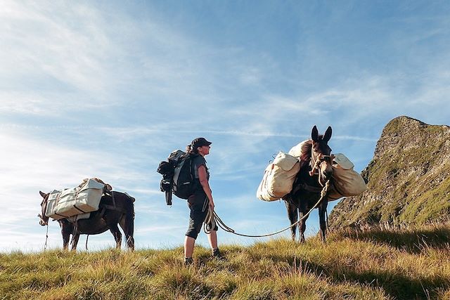Voyage randonnée avec âne Pyrénées | Vacances randonnée avec âne Pyrénées
