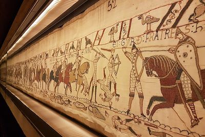 © Ben Collier / OT Normandie Tourisme - Tapisserie de Bayeux - Normandie - France Tapisserie de Bayeux - Normandie - France