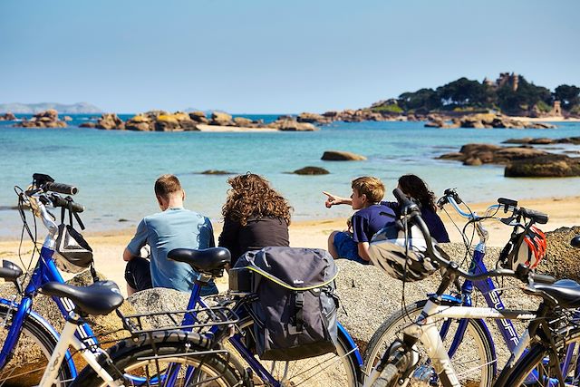 Voyage L'île de Bréhat et la côte de Granit Rose à vélo