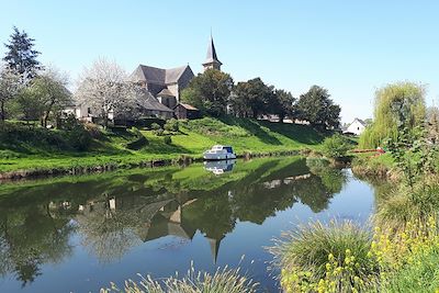 A vélo de Rennes au Mont St Michel - Bretagne - France