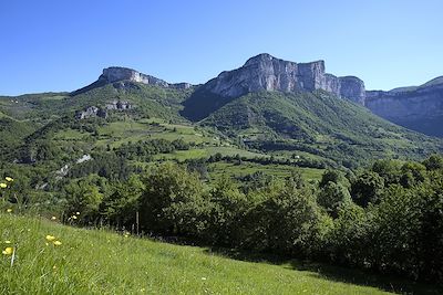 Paysage du Massif du Vercors - France