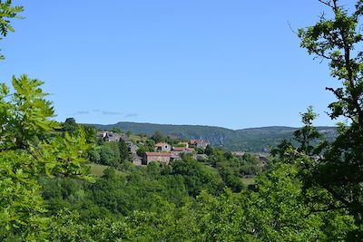 © G.Vabre - Village - Larzac - France Village - Larzac - France