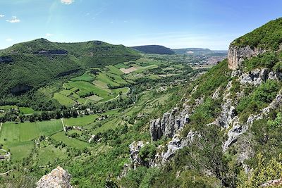 Vallée de la Dourbie - Larzac - Aveyron - France
